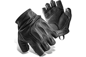 GRAMFIRE Touchscreen Tactical Gloves TPR for Men Women with Secure Fit, XRD High-Dexterity Vent Heavy Duty Work Gloves, Full Finger & Fingerless Gloves for Motorcyle Paintball Airsoft