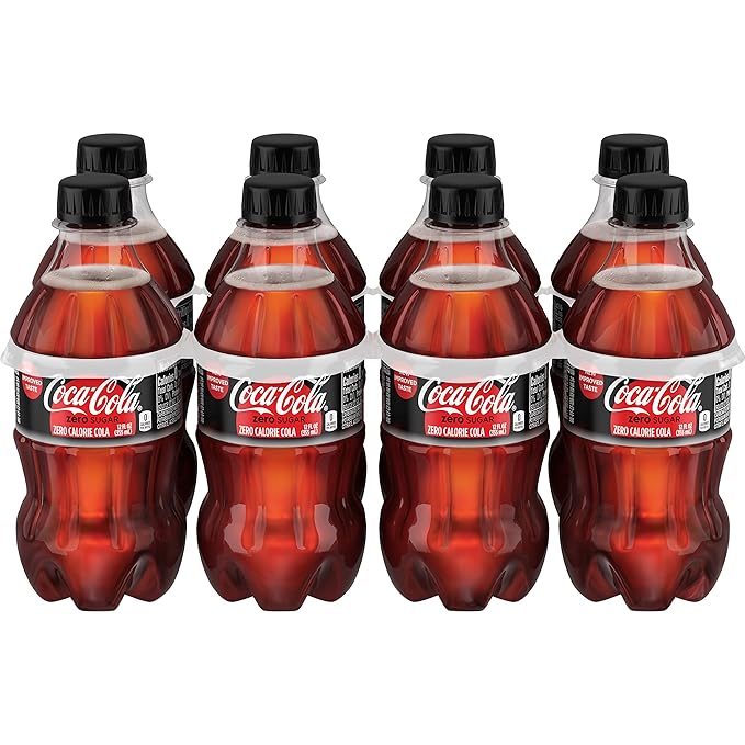 Amazon Com Diet Coke Zero Soda Soft Drink 12 Oz Pack Of 8 Grocery Gourmet Food