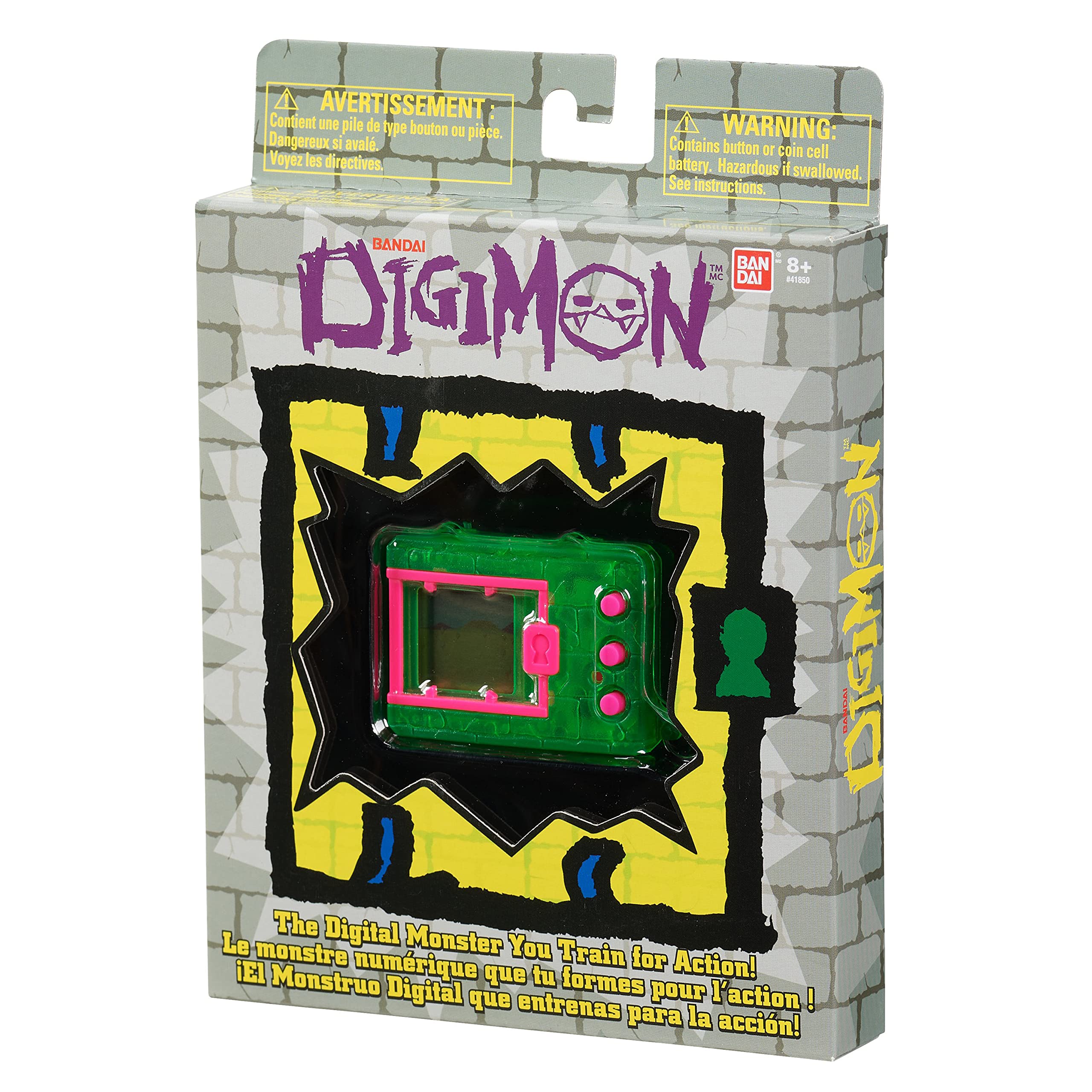 Bandai Namco - Digmon Device Virtual Pet Monster - Translucent Neon Green