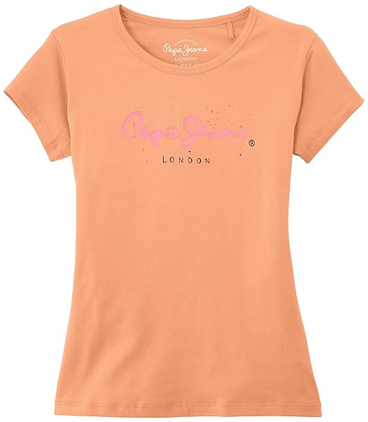 maglietta arancione bambina