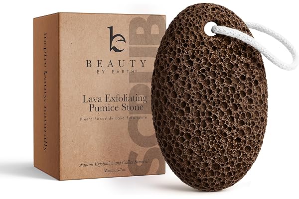 Pumice Stone for Feet - X-Large Callus Remover for Feet, Natural Pumice Stone Foot Scrubber Exfoliator for Foot Care, Pedicur