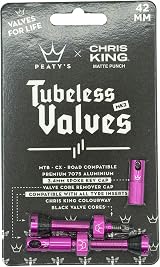Peaty's MK2 Tubeless Valves Presta 42mm 7075 Aluminium view 7