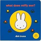 What Does Miffy See? - Kids Interactive Board Book with Embossed Illustrations and a Mirror
