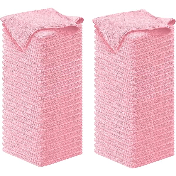 Lot De 5 Chiffons Microfibre Vileda Professional Purmicro Active Max XL – Nettoyage Voiture Sans Traces