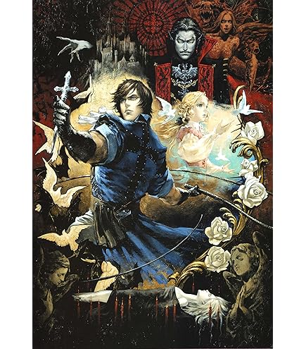 Amazon.com: Castlevania: The Dracula X Chronicles Game Fabric Wall