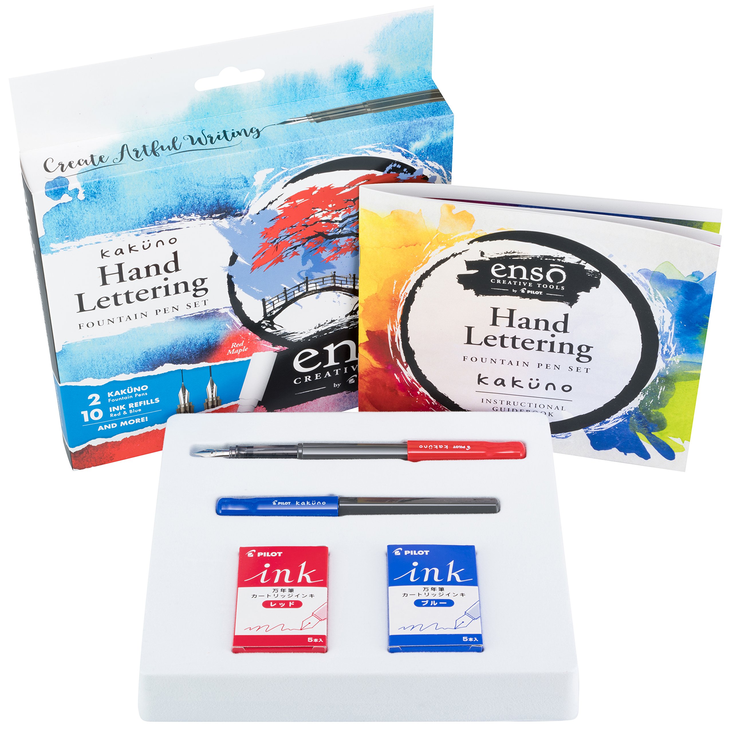 Mua Enso Kakuno Red Maple Hand Lettering Calligraphy Set with CNT40 ...