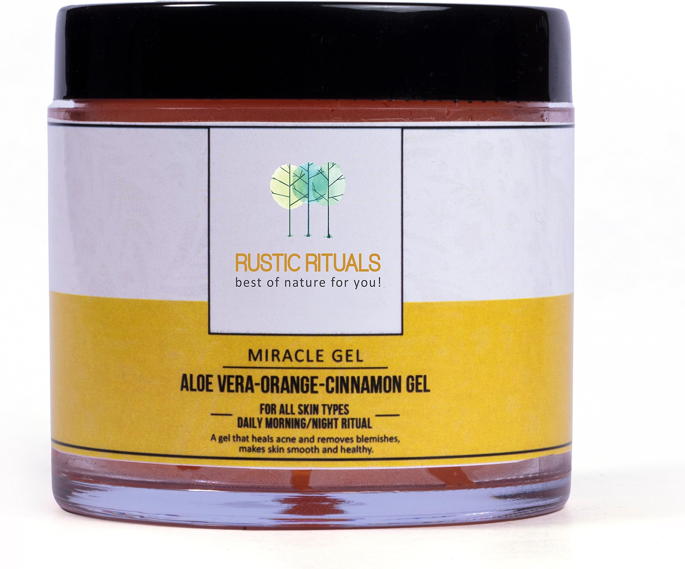 Rustic Rituals Rustic Rituals aloe Vera+Orange+Cinnamon Gel, natural mild orange, 50 g