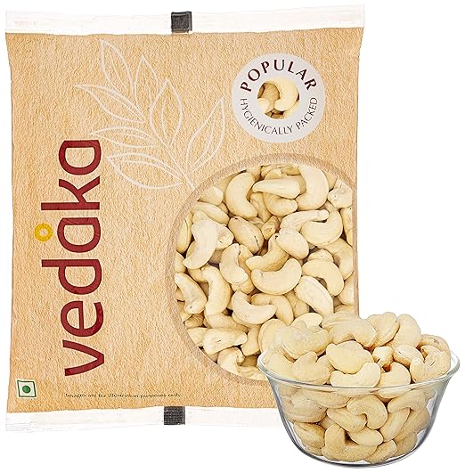 Amazon Brand - Vedaka Whole Cashews, 200g