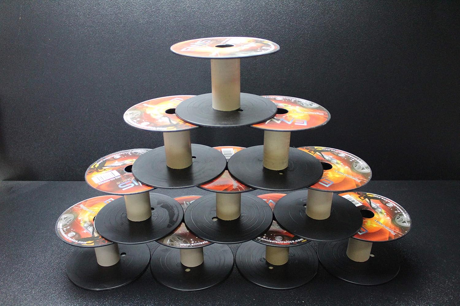 10 PK Empty Wire SPOOLS Heavy Duty Plastic Craft Rope