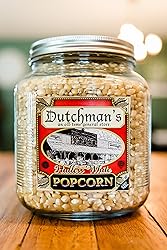 Dutchman's Hulless Popcorn Kernels in Half Gallon