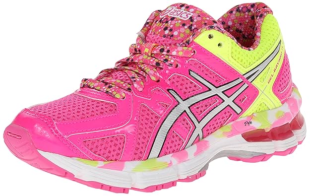 Asics - Kids Gel-Kayano 21 Gs Schuhe, EUR: 39, Hot Pink/Lightning/Flash Yellow