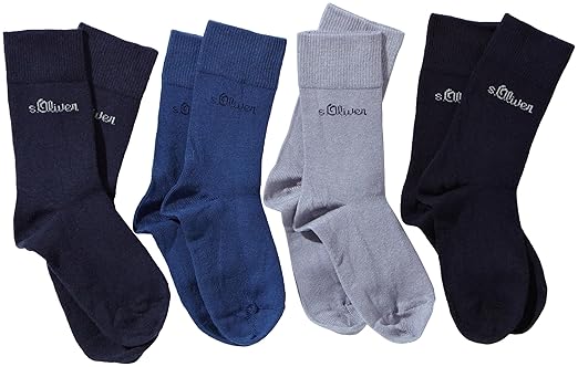 s.Oliver Jungen Socke 4 er Pack, S20205