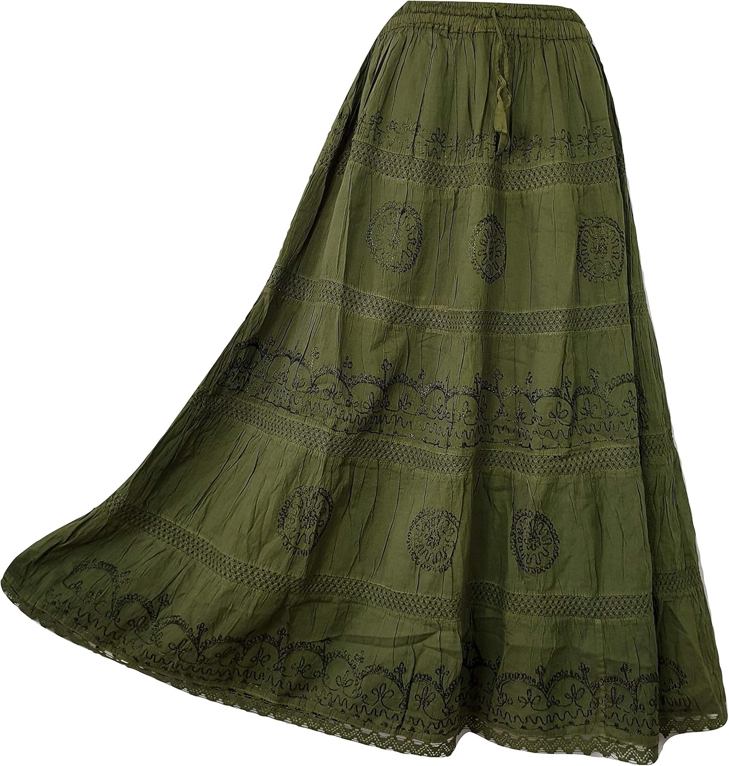 cotton maxi skirts uk