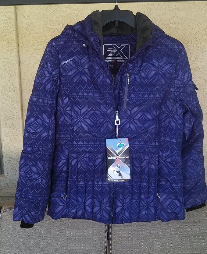 ZeroXposur Large Women's Purple & Black Jacket Sports