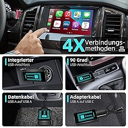 Pashlysh Wireless Carplay Adapter for iPhone, 2024