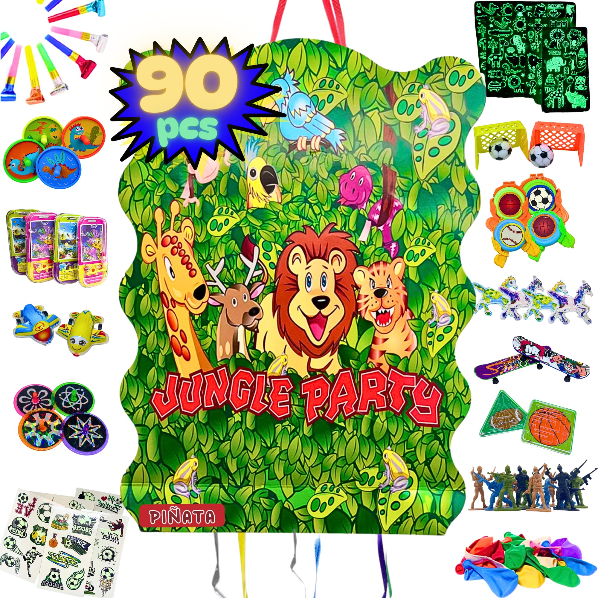 Pinata + Pack 80 pinata filler, Pinata for Kids Parties, Piñata, Piñatas, Pinyata, Piñata, Pinyata’s, Pinyata’s for Boys, pinyata's for girls, Party Bag Fillers, Pinatas for Kids Parties