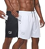 G Gradual Men's 7" Workout Running Shorts Quick Dry