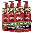 Old Spice Daily Hydration Hand & Body Lotion for Men with Shea Butter, 24/7 All Day Hydration, 16 fl oz (Pack of 4)