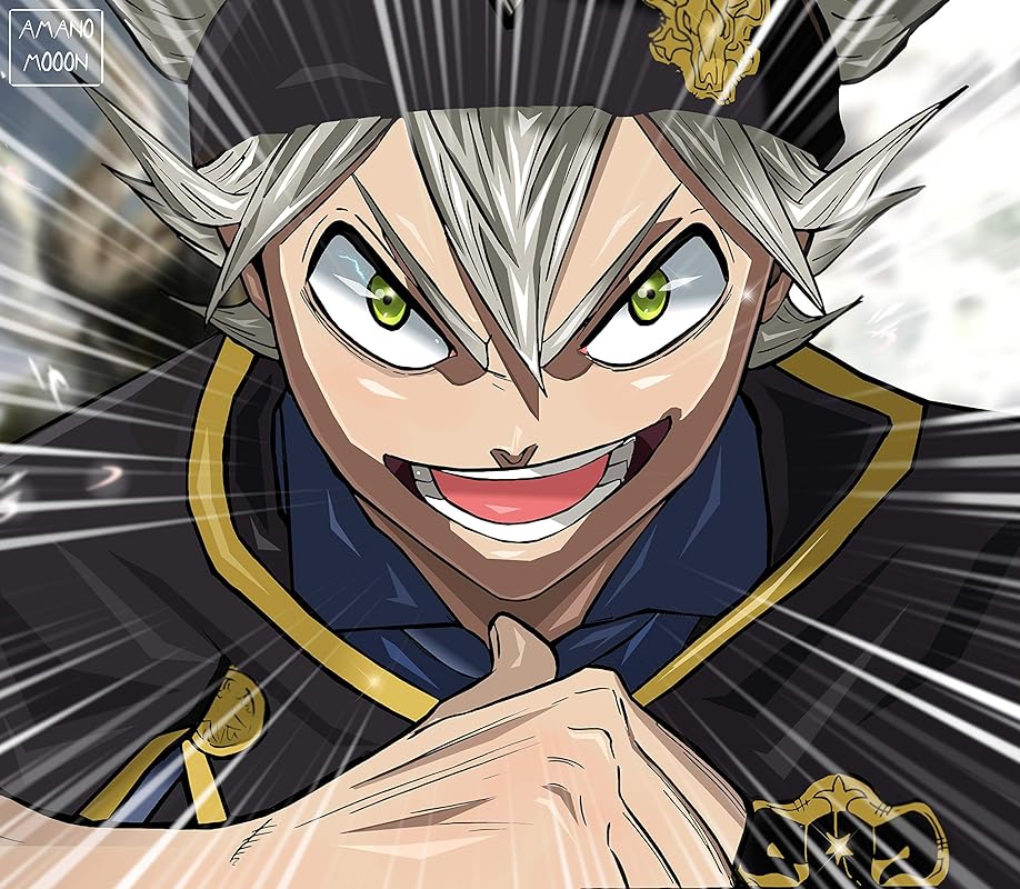 Amazon Com Black Clover Manga Asta Figure Anime Poster Wall Art γγ©γγ―γ―γγΌγγΌ Handmade
