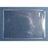 Customcard ltd&reg; Self Adhesive Glass Clear A5 217mm x 158mm Pocket Short Edge Pack of 10