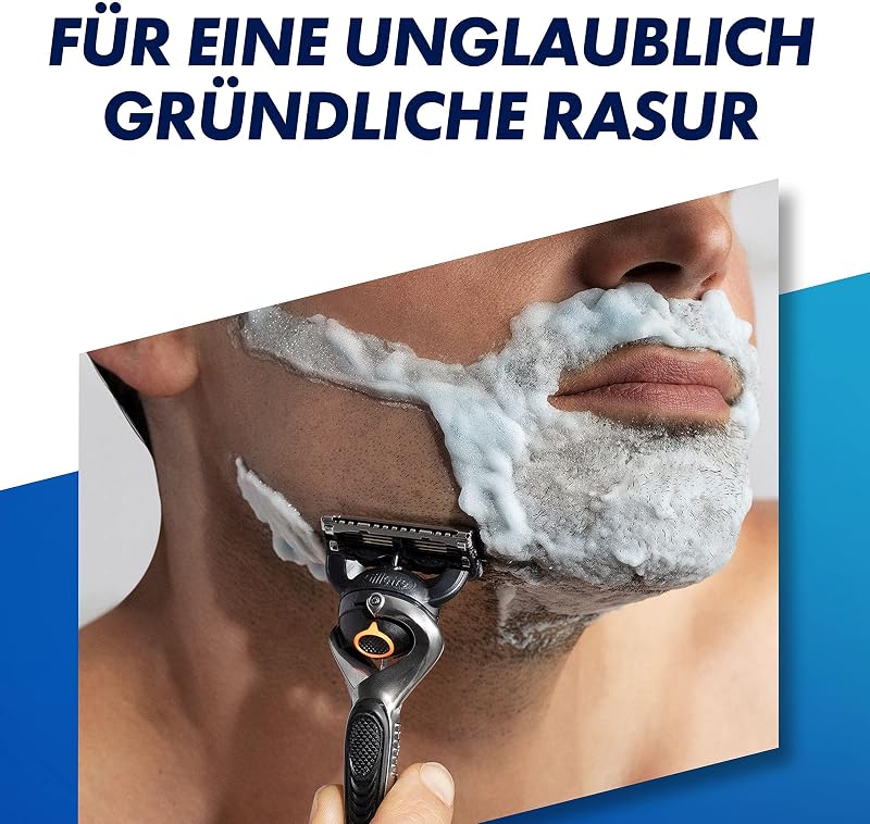 ProGlide Nassrasierer Herren Set, Rasierer + 4 Rasierklingen mit 5-fach Klinge, Geschenk für Männer