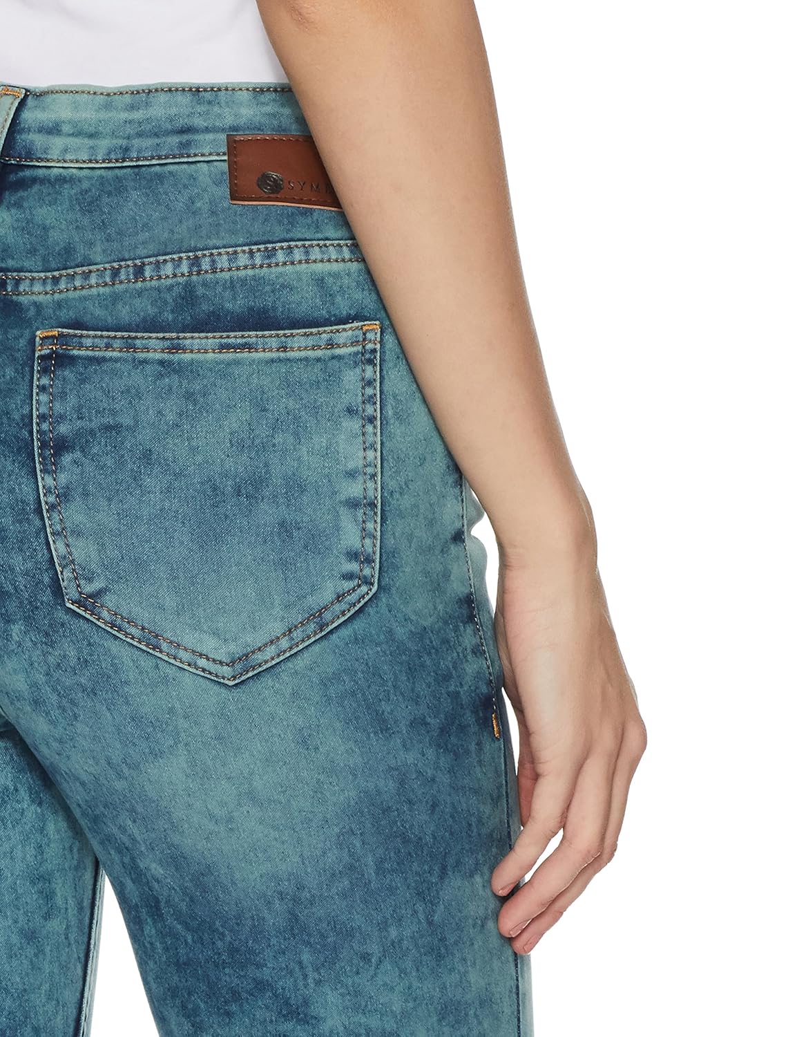 symbol amazon brand women's skinny fit jeans