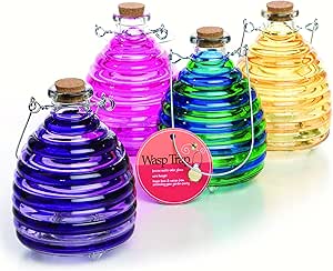 Amazon.com: Large Wasp Trap Assorted Colors: Home & Kitchen
