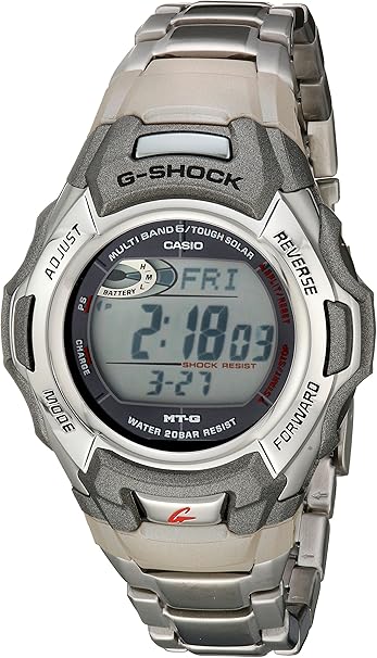 Casio G-Shock MTGM900DA-8CR - Reloj Deportivo de Acero Inoxidable Solar Resistente