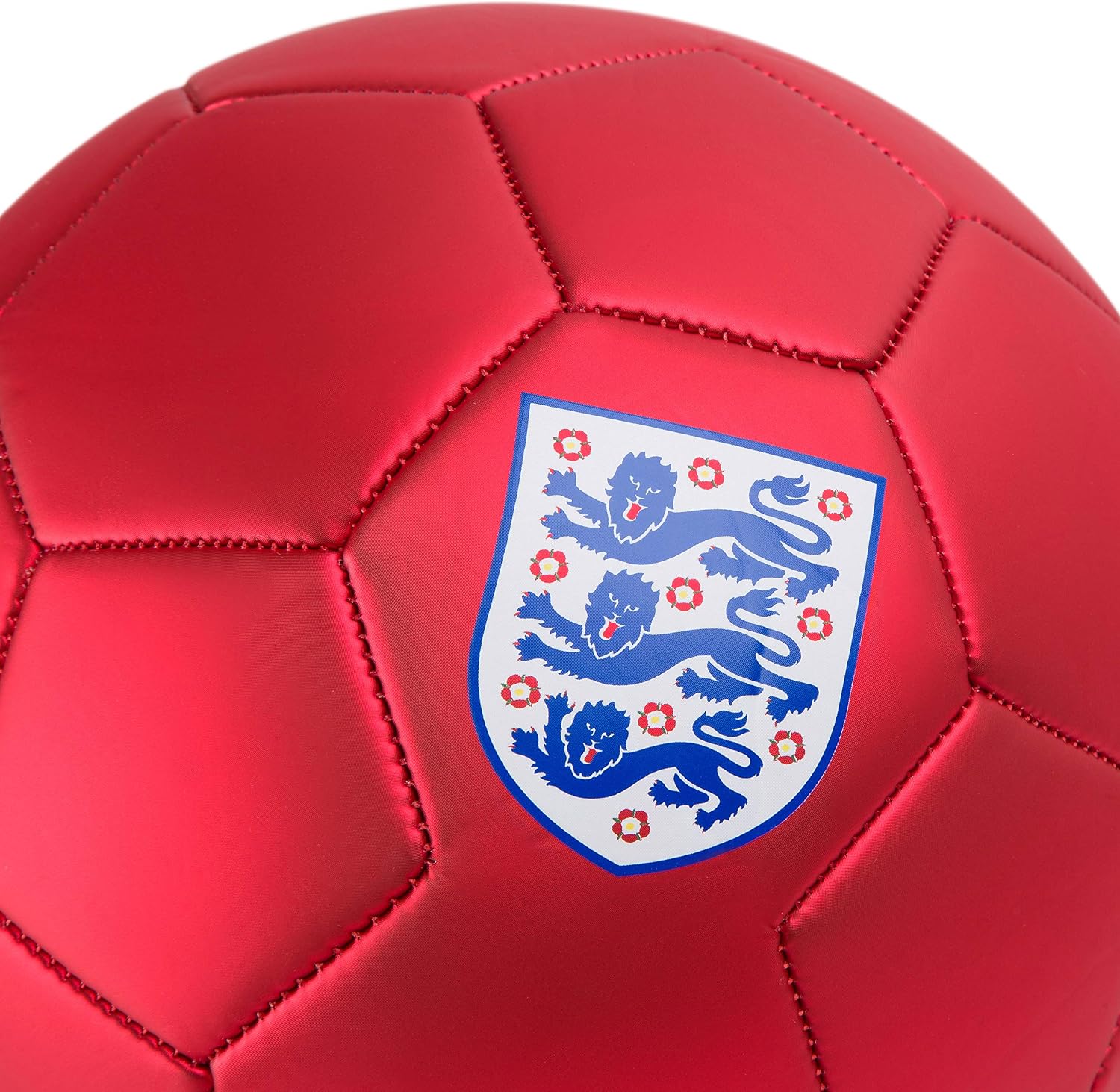 Mitre Official England Football, Red / White, 5 - Image 4