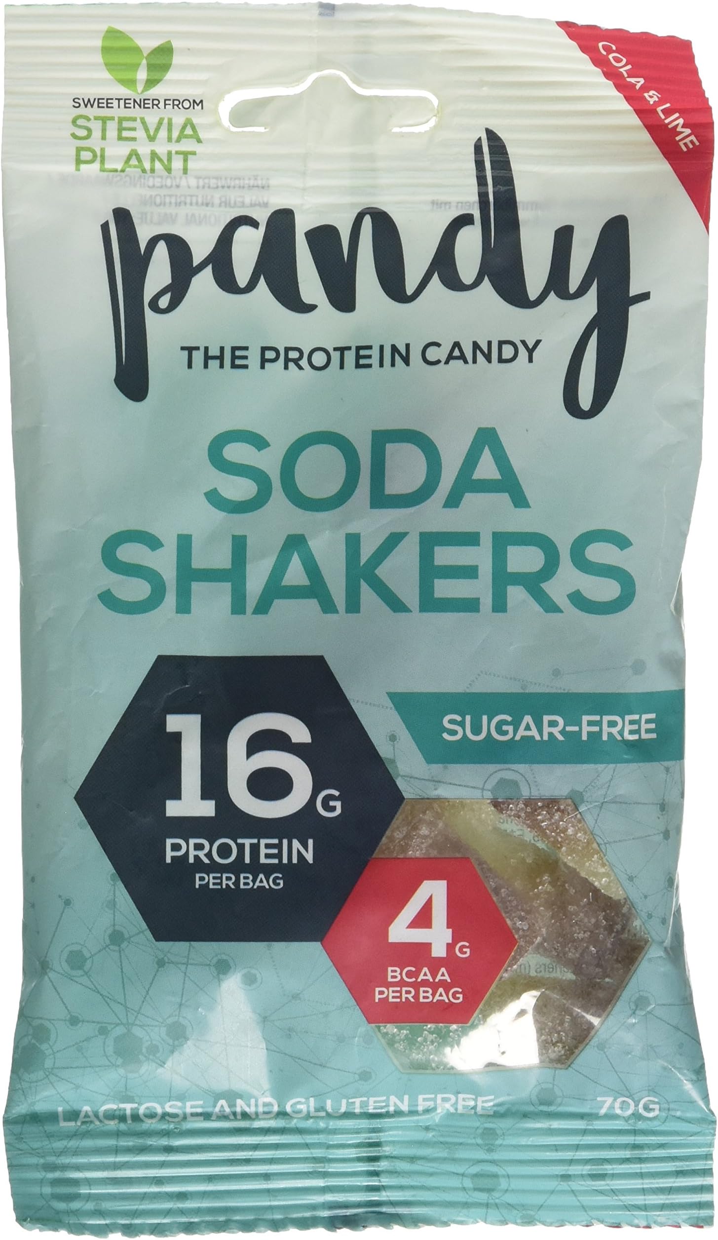Pandy Protein 70 g Soda Shakers Candy -Single pack