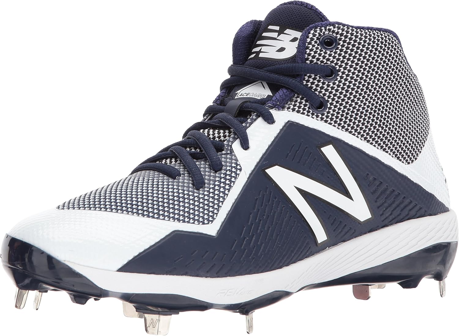 new balance men's m4040v4 mid metal baseball cleats