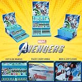Marvel Art Set for Kids Avengers Art Case Crayons Paints Markers Multicolor view 4