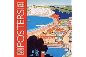 English Travel Posters Wall Calendar 2026 (Art Calendar)