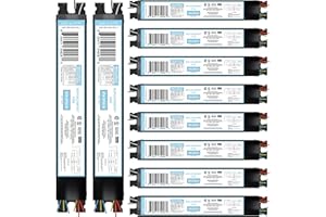 ELEGOLIGHT 10 Pack - Replacement for ICN-4P32-SC 3 & 4 Lamp T8 Fluorescent Electronic Ballast - 120-277 Volt - Instant Start - UL Approved