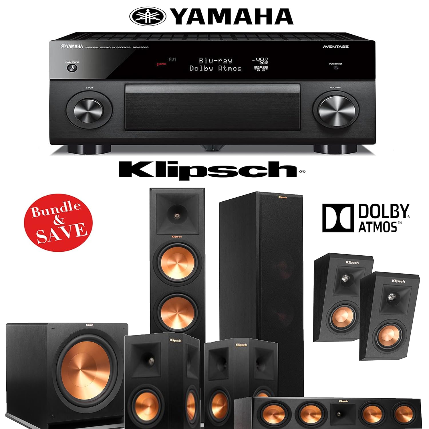 Atmos audio. Yamaha dolby atmos.