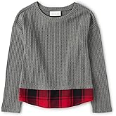 The Children's Place Girls Long Sleeve Fashion Sweater
