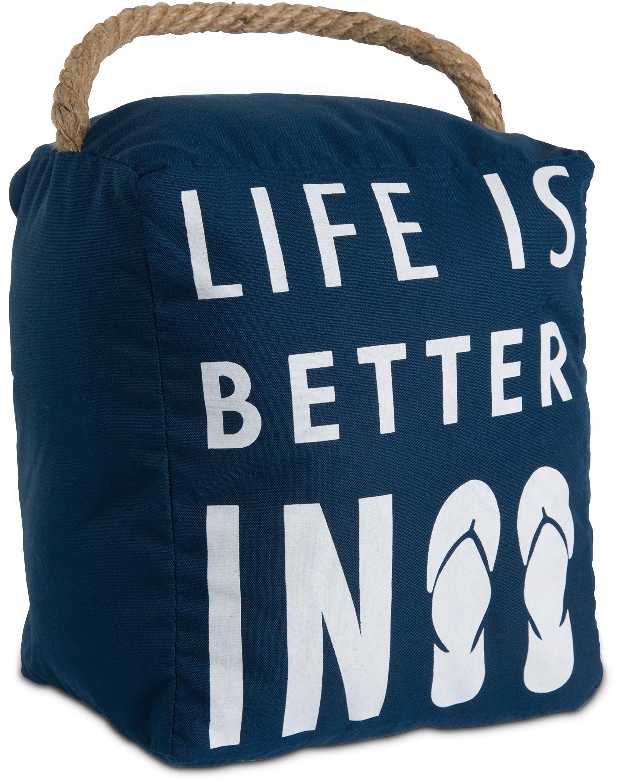 Pavilion Gift Company Door Stopper, Blue