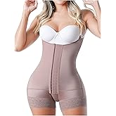 Sonryse TR66BF Butt Lifter Postpartum Girdles Shapewear Body Shaper Extra Firm Control for Women Fajas Colombianas Reductoras y Moldeadoras Mocha 2XL