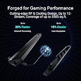 ASUS ROG Rapture GT-BE19000 Tri-Band WiFi 7 Router 19 Gbps 2x 10G view 5