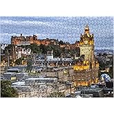 MyPuzzle Edinburgh Scotland - Premium 500 Piece Jigsaw Puzzle - Made in USA