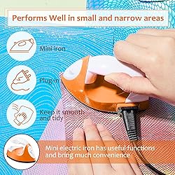Honoson Mini Craft Iron Mini Heat Press Small Iron