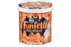 Pillsbury Funfetti Halloween Vanilla Frosting 2 pack (net wt 15.6 OZ)