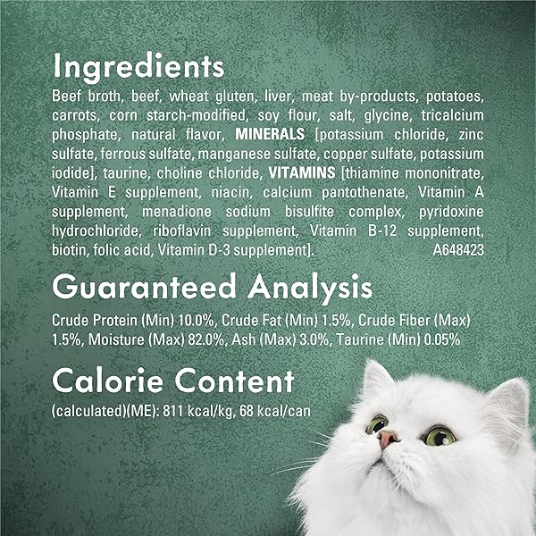 PURINA FANCY FEAST MEDLEYS WET FOOD FOR CATS BEEF CARNE ASADA RECIPE WITH POTATOES AND CARROTS IN SAVORY JUICES – (PACK OF 24) 3 OZ. CANS