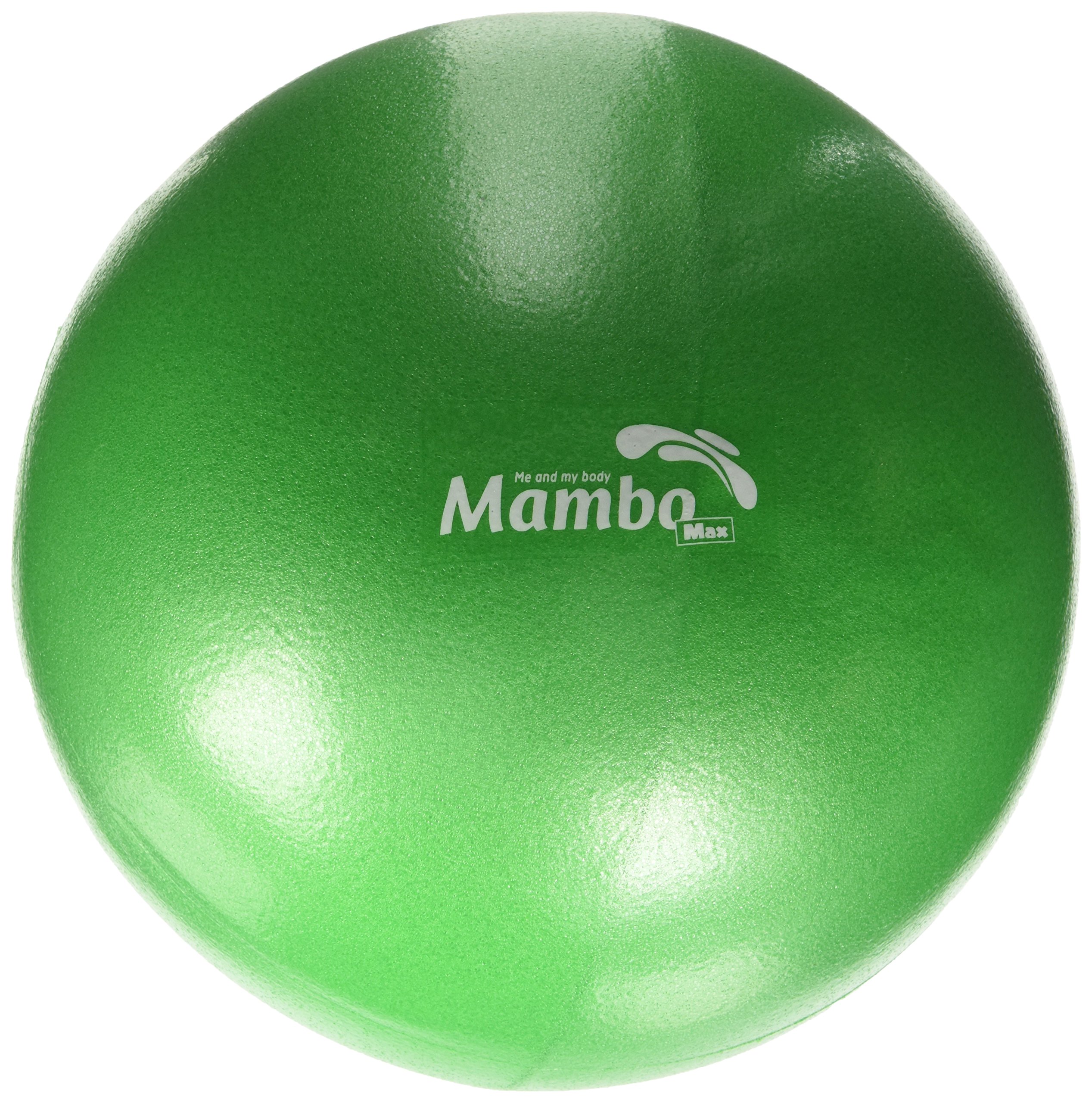 Mvs BALL 17-19cm SOFT +2 Stoppers +Straw, Pilates Gymnastics Yoga Gym SOFT OVER BALL - GREEN
