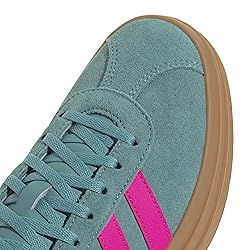 adidas Women's VL Court Bold Sneaker, Powder