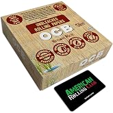 OCB Brown Rice | King Size Slim Papers | Includes Papers and ARC Scoop Card (Full Box)