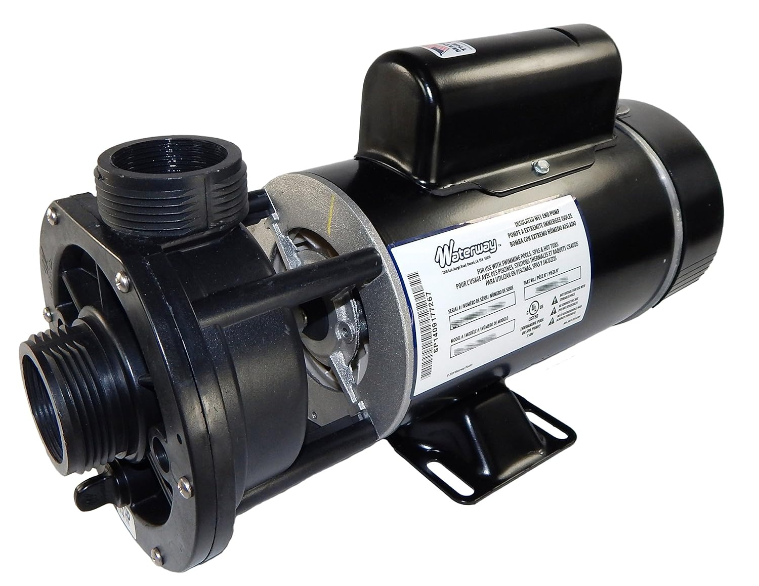 Amazon.com : Waterway Plastics 3420610-15 48-Frame Spa Pump : Swimming Pool  Water Pumps : Garden & Outdoor