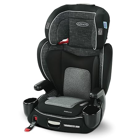 graco turbobooster grow with me highback booster car seat