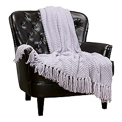 Chanasya Premium Textured Knit Throw Blanket with