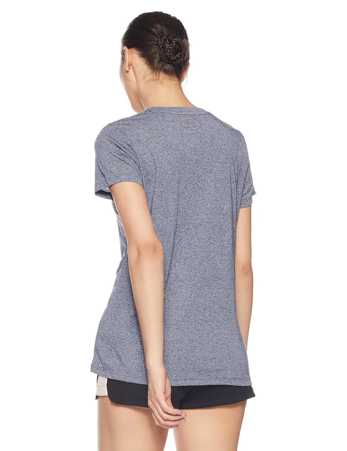 under armour threadborne train wood mark women's sports t-shirt